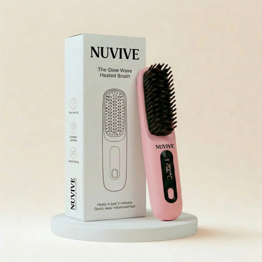 Nuvive Wave |  Wireless Heated Brush
